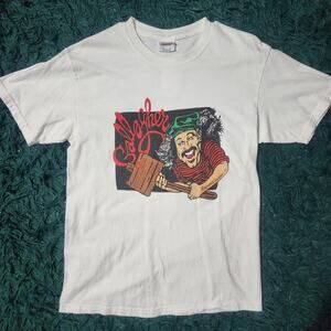 Vintage Gallagher Stand-Up Comedian Tee – 90s Cartoon Graphic 19x28
